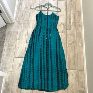 Long Dress with Waist Tie SZ M